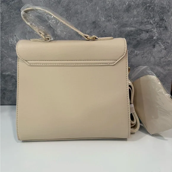 Valentino Orlandi Cream Crossbody Bag - Picture 5 of 10